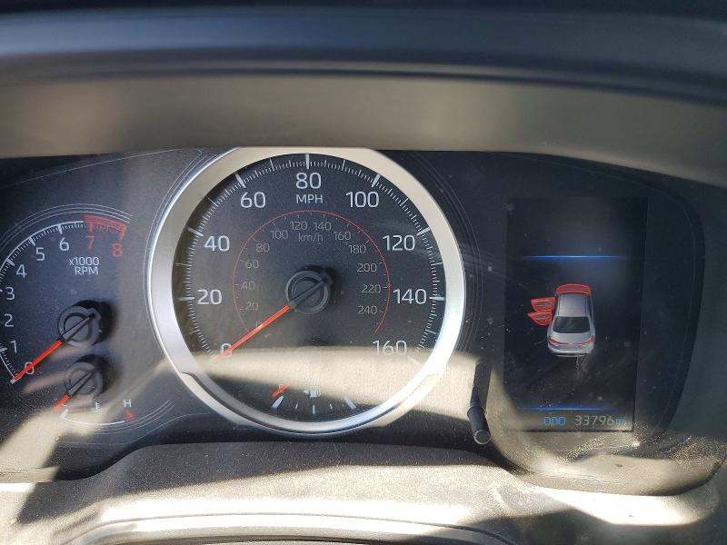 2022 Toyota VIN JTDS4MCEXN3506453 COPART salvage auction — VANDALISM, Ok - Cert Of Title-Salvage, sold $8,100 on 2026-07-29 (photo 9)