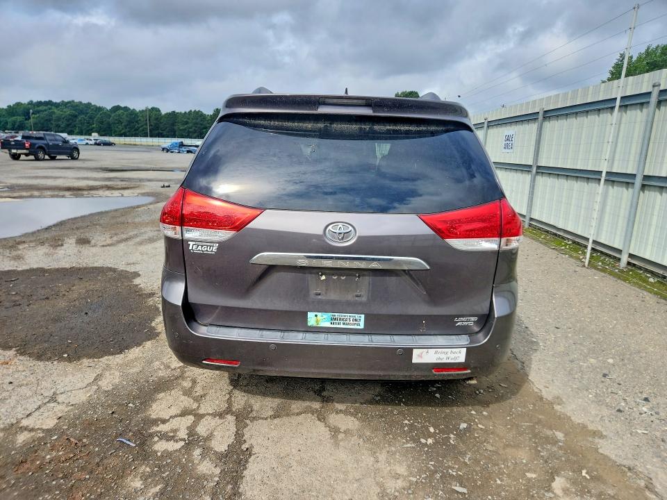 2011 Toyota Sienna VIN 5TDDK3DC3BS023113 COPART salvage auction — SIDE, Ar - Cert Of Title-Salvage, sold $1,250 on 2026-07-09 (photo 6)