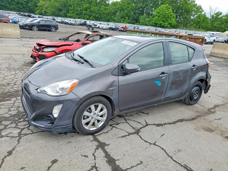 2017 Toyota VIN JTDKDTB30H1591412 COPART salvage auction — REAR END, Ny - Mv-907A Salvage Certificate, sold $1,150 on 2026-07-14 (photo 1)