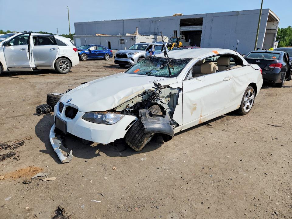 2008 BMW 3er VIN WBAWL13558PX19596 COPART salvage auction — FRONT END, Va - Cert Of Title - Salvage, sold $375 on 2026-07-29 (photo 1)