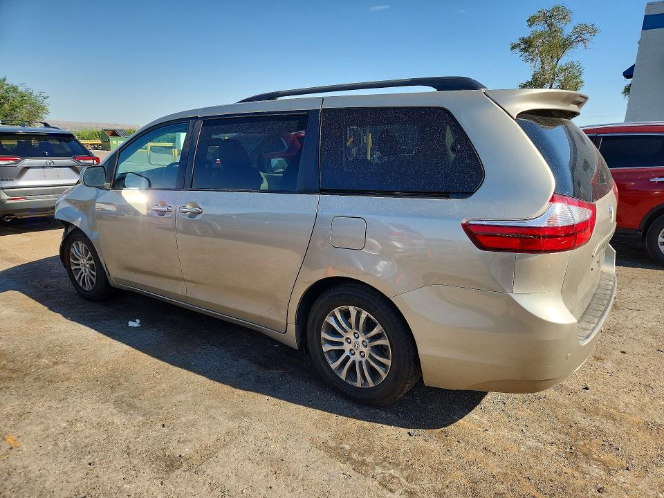 2015 Toyota Sienna VIN 5TDYK3DC0FS625703 COPART salvage auction — FRONT END, Nm - Cert Of Title-Salvage, sold $925 on 2026-07-23 (photo 2)