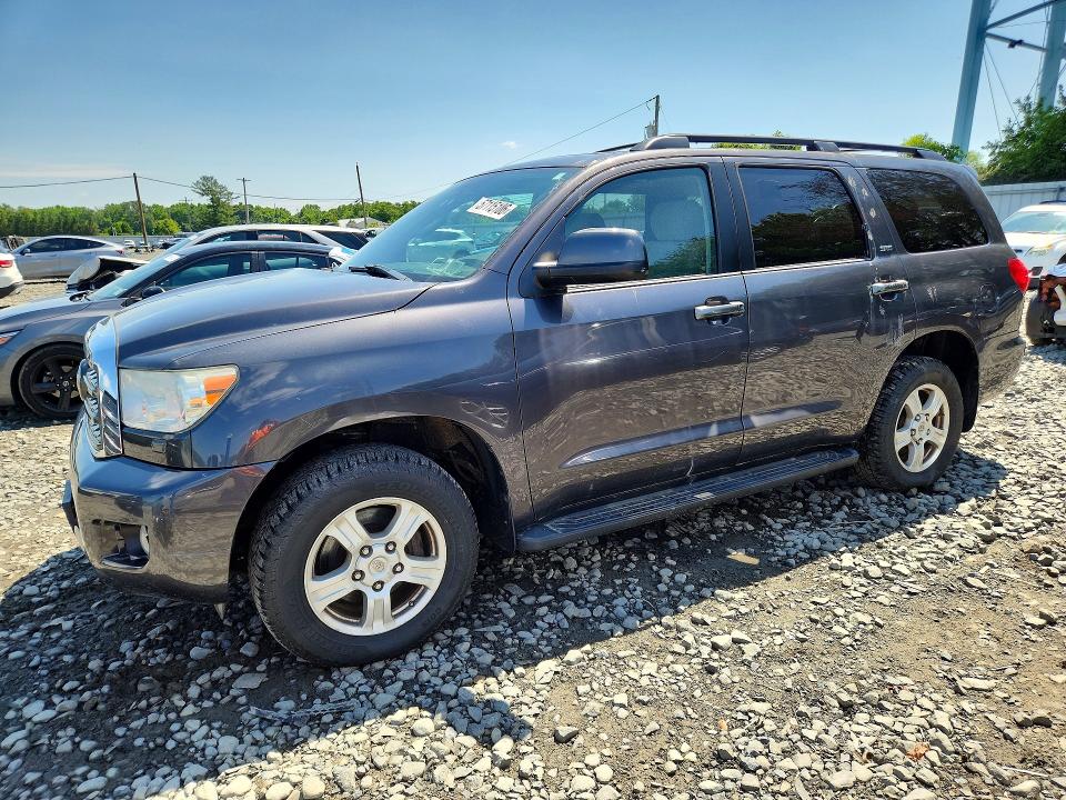 2013 Toyota Sequoia VIN 5TDBY5G15DS082730 COPART salvage auction — FRONT END, Mt - Certificate Of Title, sold $4,200 on 2026-07-27 (photo 1)