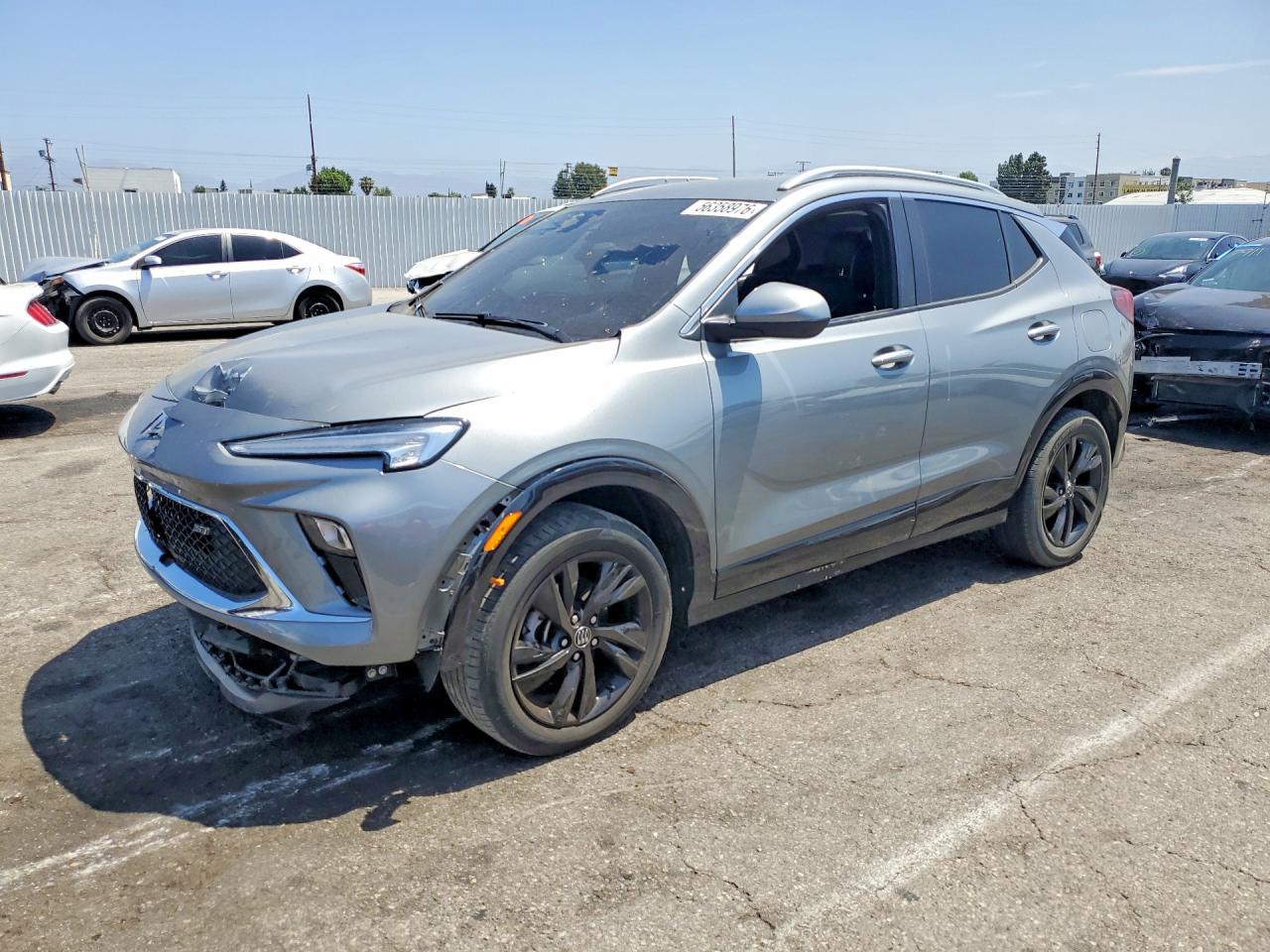 2024 Buick Encore GX VIN KL4AMDSL0RB143744 COPART salvage auction — Rollover, CA - SALVAGE CERTIFICATE, sold $3,150 on 2026-07-10 (photo 1)