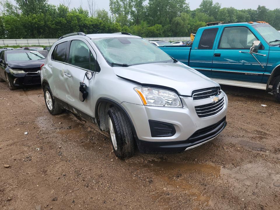 2016 Chevrolet Trax VIN KL7CJPSB7GB759998 COPART salvage auction — ALL OVER, Mi - Certificate Of Title, sold $650 on 2026-07-08 (photo 4)