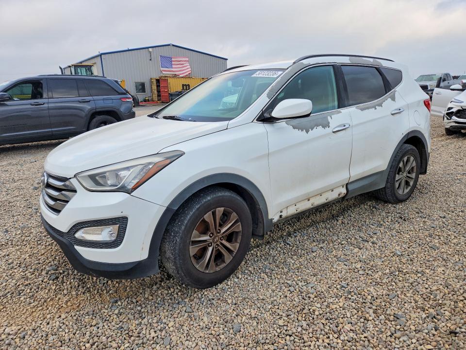 2014 Hyundai VIN 5XYZU3LB2EG210031 COPART salvage auction — MINOR DENT/SCRATCHES, Tx - Certificate Of Title, sold $900 on 2026-07-07 (photo 1)
