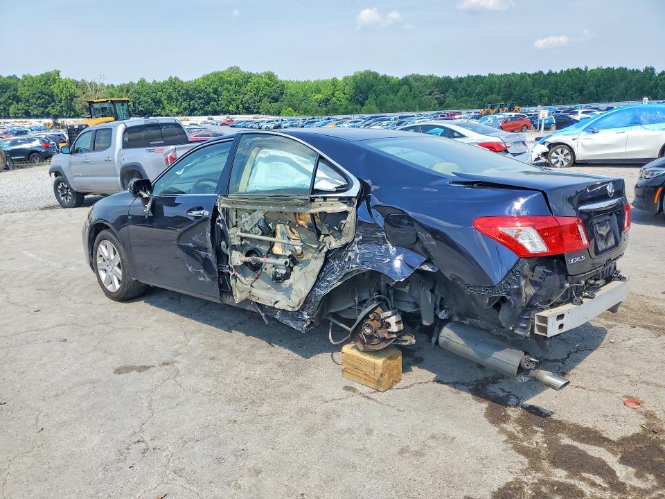 2008 Lexus ES VIN JTHBJ46G682261066 COPART salvage auction — SIDE, TN - SALVAGE CERTIFICATE, sold $875 on 2026-07-09 (photo 2)