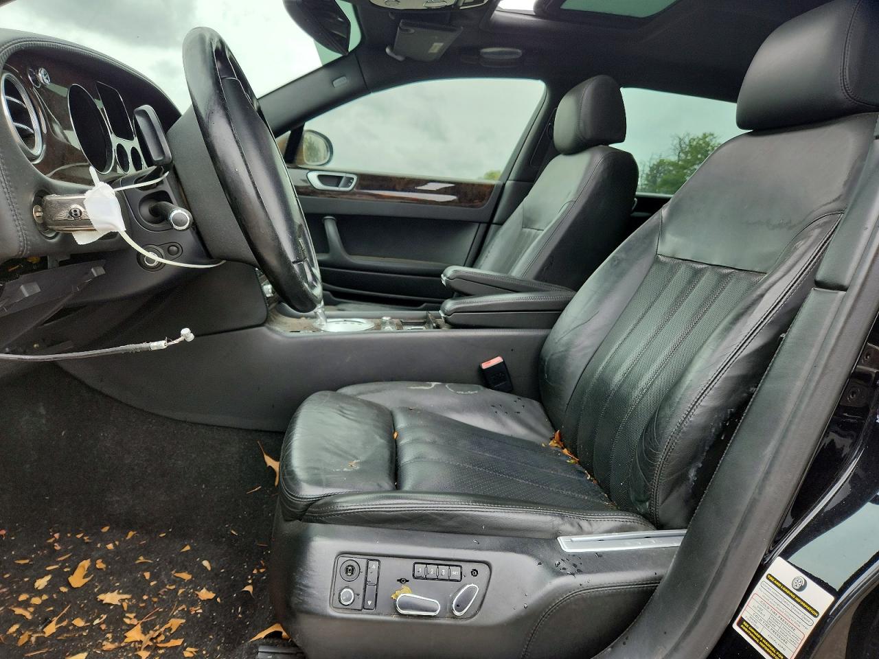 2009 Bentley Continental VIN SCBBR93W19C061925 COPART salvage auction — Rear End, TX - CERTIFICATE OF TITLE, sold $8,500 on 2026-09-09 (photo 7)