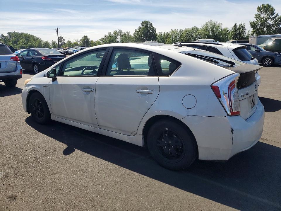 2012 Toyota Prius VIN JTDKN3DU1C5374620 COPART salvage auction — FRONT END, Wa - Cert Of Ownership-Rebuilt, sold $3,100 on 2026-07-20 (photo 2)
