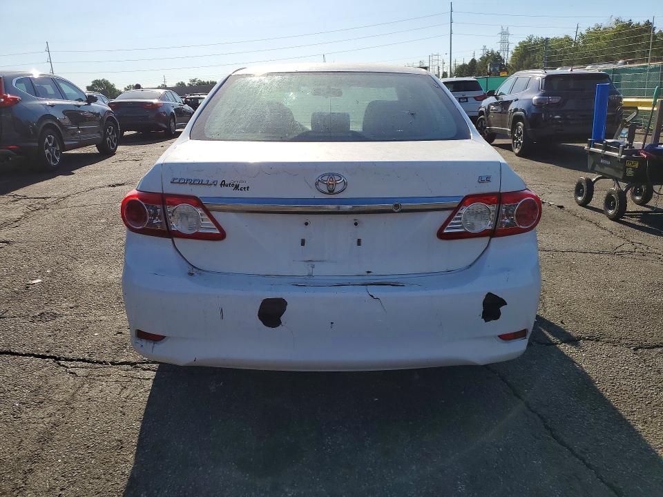 2012 Toyota Corolla VIN 2T1BU4EEXCC776056 COPART salvage auction — REAR END, Co - Dis/Dlr/Exp Only Clean Title, sold $275 on 2026-07-23 (photo 6)