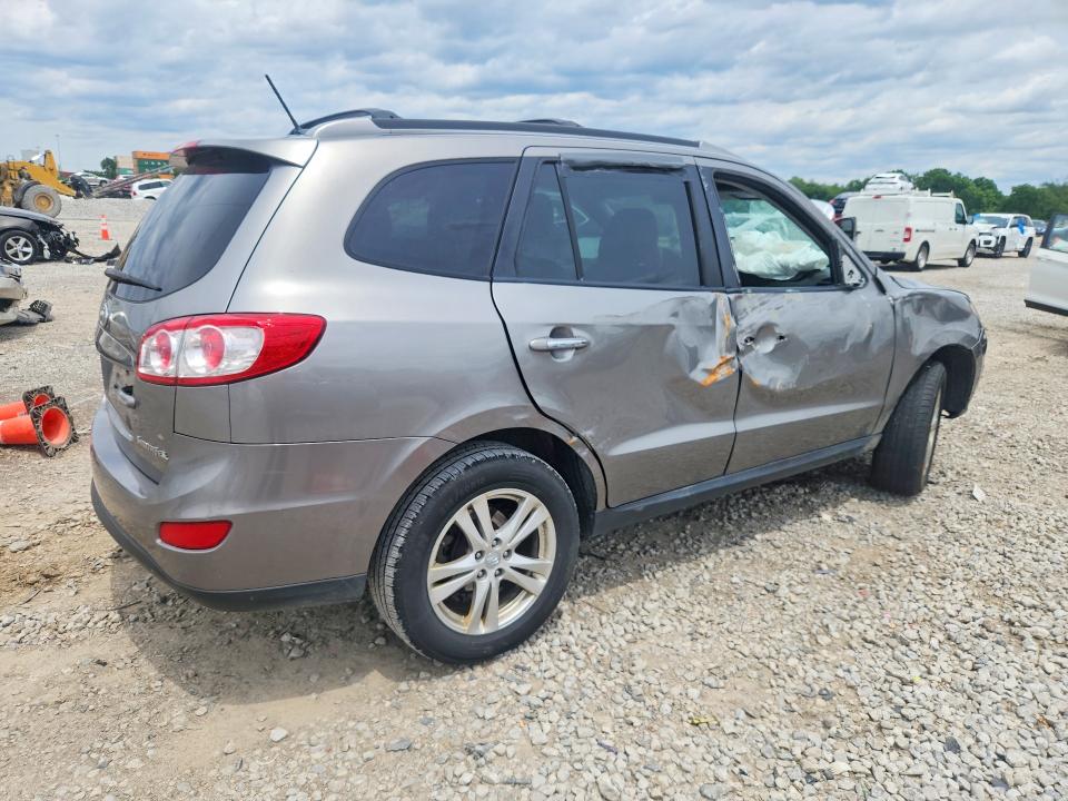 2011 Hyundai Santa fe VIN 5XYZK3AB5BG067788 COPART salvage auction — FRONT END, Oh - Cert Of Title-Salvage, sold $325 on 2026-07-07 (photo 3)