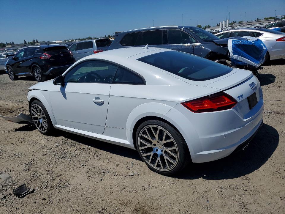 2017 Audi Tt VIN TRUC5AFV5H1006119 COPART salvage auction — FRONT END, Ca - Salvage Certificate, sold $6,500 on 2026-07-07 (photo 2)
