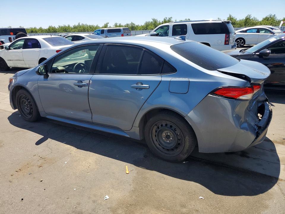 2020 Toyota Corolla VIN JTDEPRAE5LJ087098 COPART salvage auction — REAR END, CA - SALVAGE CERTIFICATE, sold $2,650 on 2026-07-02 (photo 2)