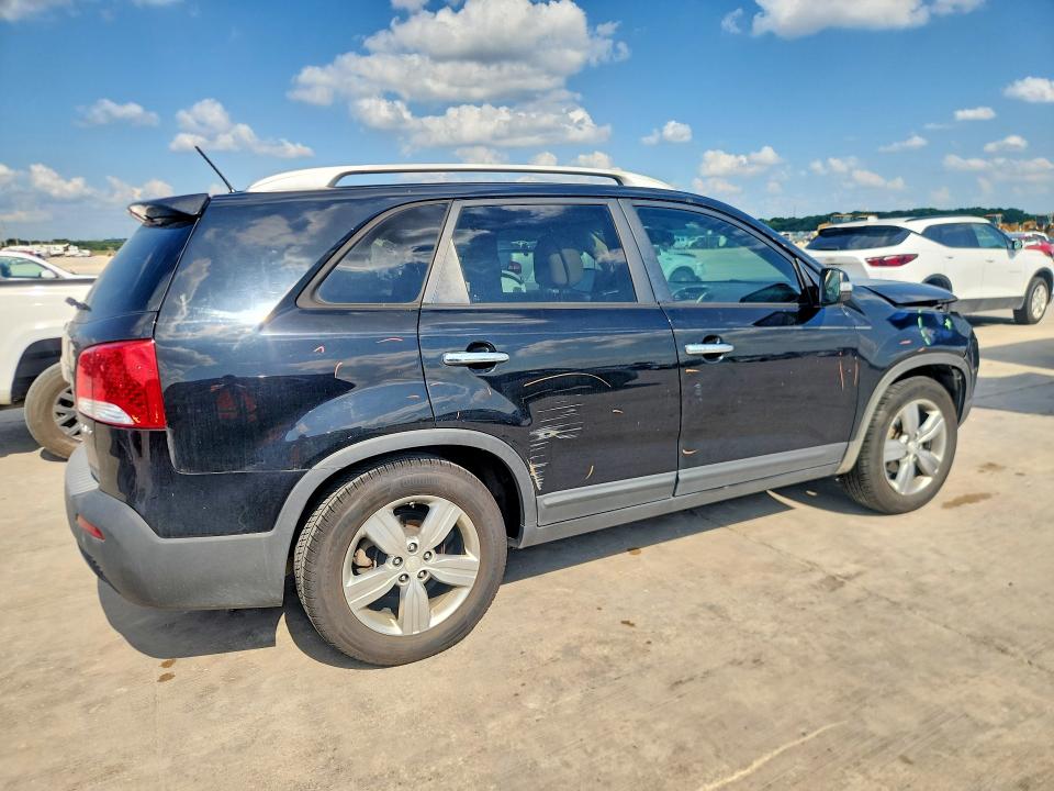 2013 Kia VIN 5XYKU4A28DG356720 COPART salvage auction — FRONT END, Tx - Salvage Vehicle Title, sold $1,450 on 2026-07-13 (photo 3)