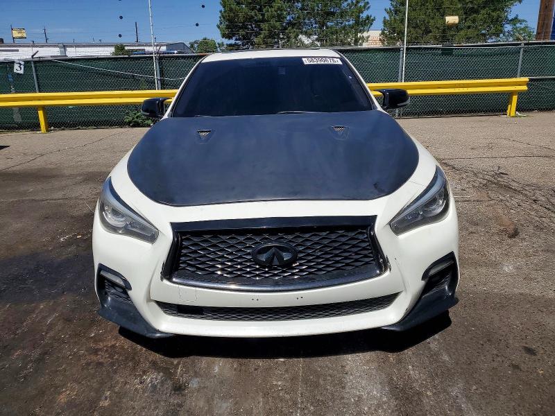 2019 Infiniti Q50 VIN JN1EV7AR4KM558977 COPART salvage auction — FRONT END, Co - Cert Of Title-Rebuilt Salvage, sold $2,100 on 2026-07-14 (photo 5)