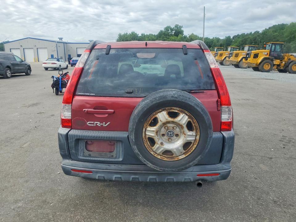 2005 Honda Cr-v VIN JHLRD78565C055694 COPART salvage auction — UNDERCARRIAGE, Ct - Dealer Only Clean Title, sold $550 on 2026-07-02 (photo 6)