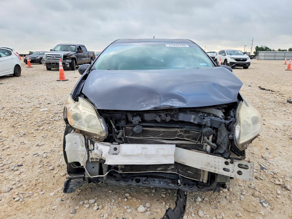 2012 Toyota Prius VIN JTDKN3DUXC1559059 COPART salvage auction — FRONT END, TX - SALVAGE VEHICLE TITLE, sold $600 on 2026-07-23 (photo 5)