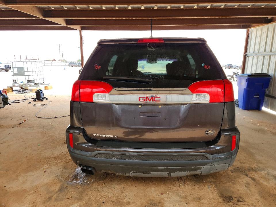 2016 Gmc Terrain VIN 2GKALMEK5G6202948 COPART salvage auction — HAIL, Tx - Certificate Of Title, sold $2,300 on 2026-07-09 (photo 6)