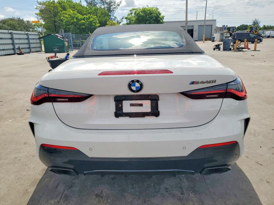2024 BMW M4 VIN WBA53AT03RCP40732 COPART salvage auction — FRONT END, Fl - Cert Of Title Slvg Rebuildable, sold $26,250 on 2026-07-06 (photo 6)