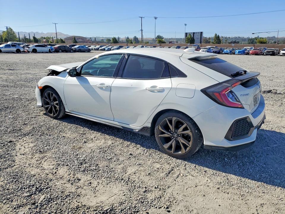 2017 Honda VIN SHHFK7H47HU423397 COPART salvage auction — FRONT END, CA - SALVAGE CERTIFICATE, sold $2,450 on 2026-07-22 (photo 2)