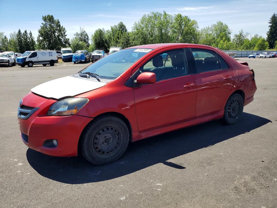 2007 Toyota Yaris VIN JTDBT903771178765 COPART salvage auction — REAR END, Or - Salvage Title Certificate, sold $200 on 2026-07-22 (photo 1)