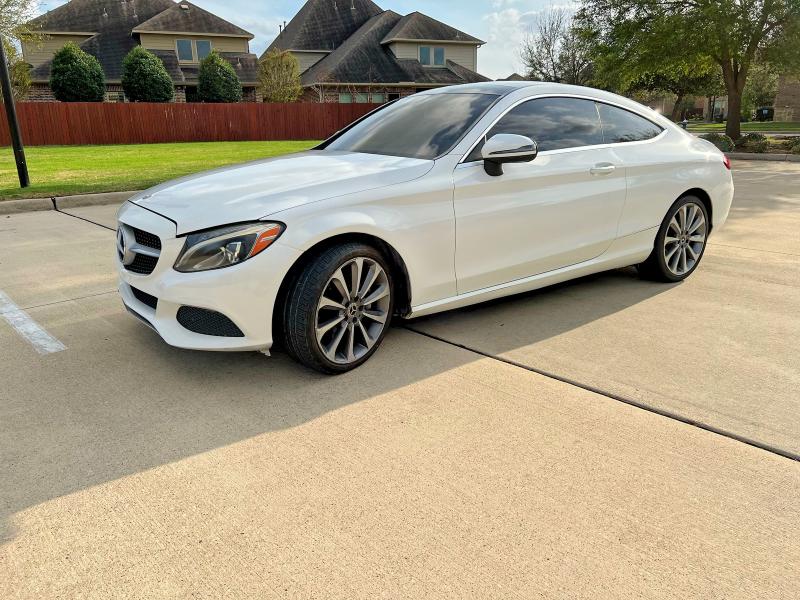 2018 Mercedes-benz C-klasse VIN WDDWJ4JBXJF670349 COPART salvage auction — NORMAL WEAR, Tx - Certificate Of Title (P), sold $7,100 on 2026-07-02 (photo 2)
