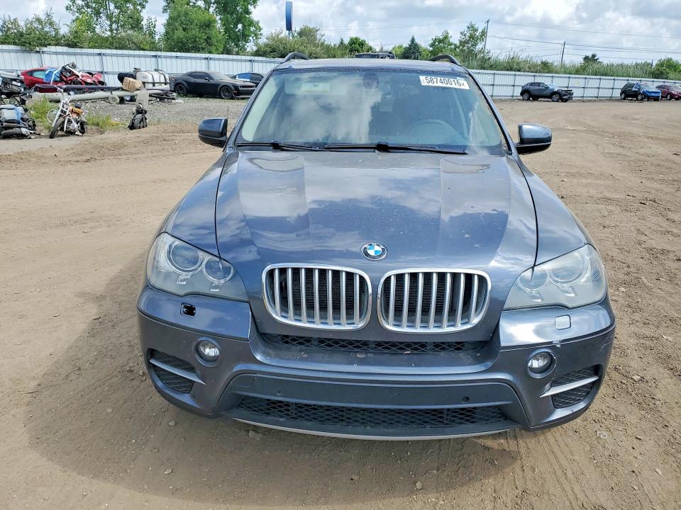 2013 BMW X5 VIN 5UXZV4C56DL993885 COPART salvage auction — HAIL, Oh - Cert Of Title-Salvage, sold $90 on 2026-07-27 (photo 5)