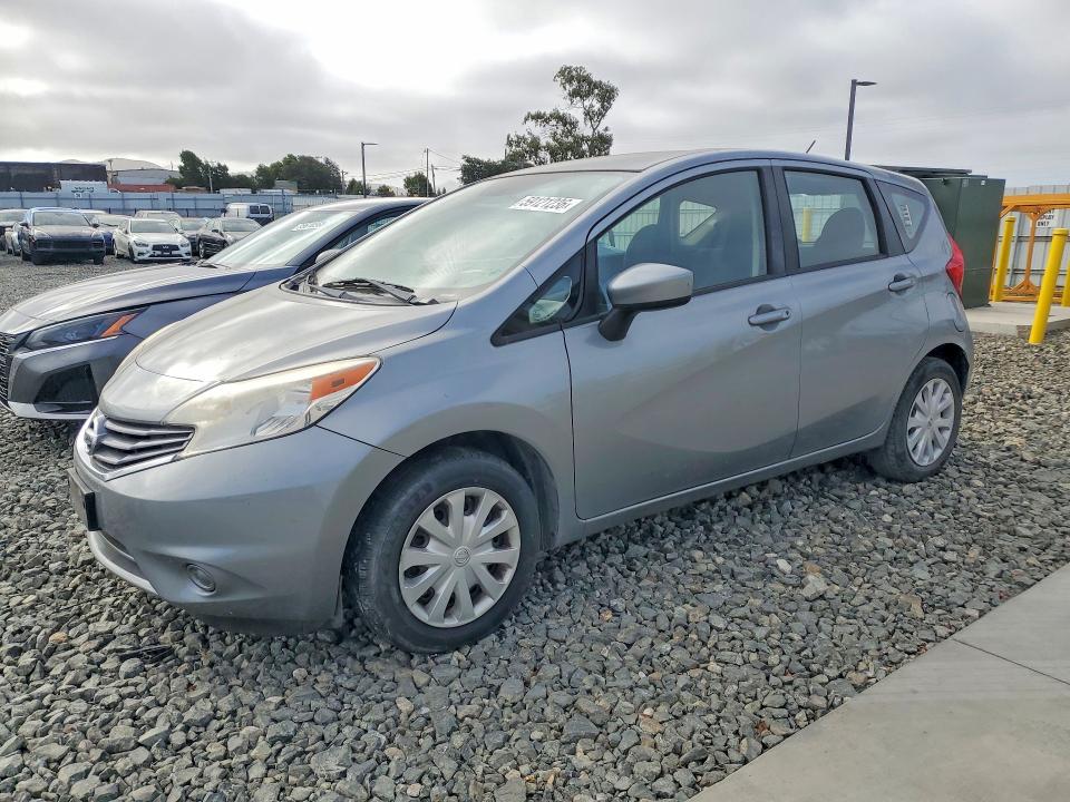 2015 Nissan Versa VIN 3N1CE2CP3FL421907 COPART salvage auction — MINOR DENT/SCRATCHES, Ca - Dis/Dlr/Exp App For Dup Clean (P), sold $575 on 2026-07-09 (photo 1)