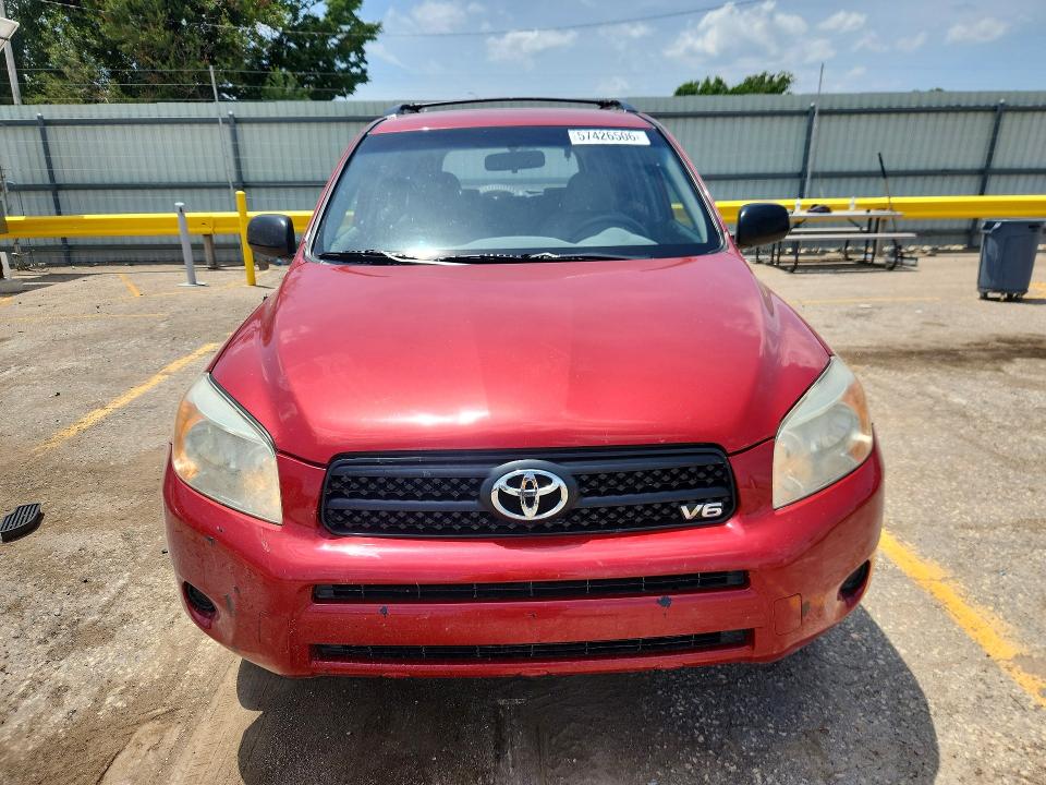 2008 Toyota Rav4 VIN JTMZK33V686012849 COPART salvage auction — REAR END, KS - CERT OF TITLE-SALVAGE, sold $700 on 2026-07-29 (photo 5)