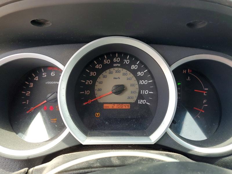 2010 Toyota Tacoma VIN 3TMJU4GN5AM100000 COPART salvage auction — FRONT END, TX - SALVAGE VEHICLE TITLE (P), sold $3,700 on 2026-07-09 (photo 9)