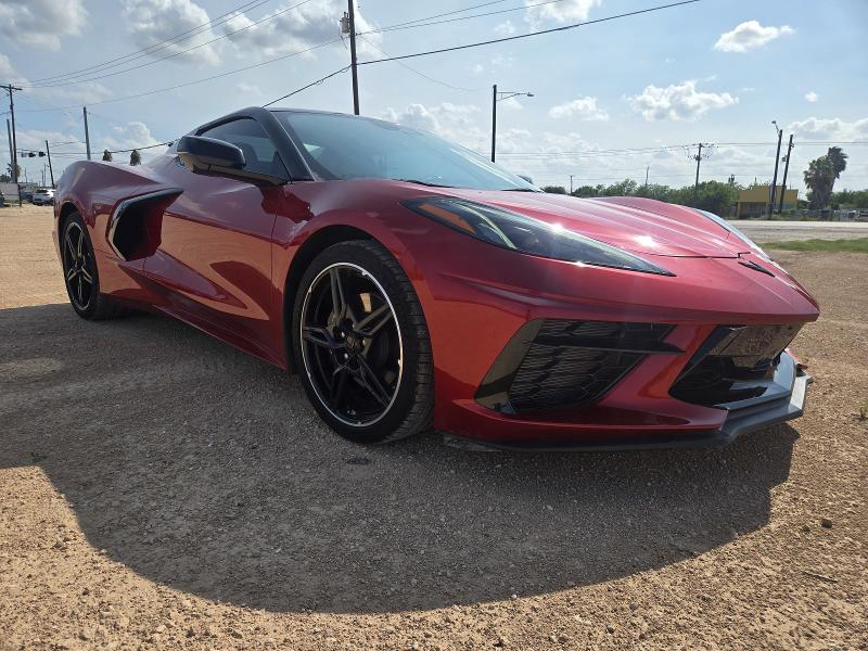 2024 Chevrolet Corvette VIN 1G1YA3D45R5119217 COPART salvage auction — NORMAL WEAR, Tx - Cert Of Title-Rebuilt Salvage, sold $43,250 on 2026-07-08 (photo 1)
