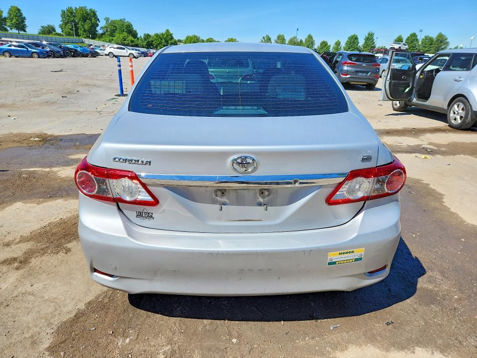 2013 Toyota VIN 2T1BU4EE4DC125880 COPART salvage auction — REAR END, Mo - Salvage Certificate Of Title, sold $2,950 on 2026-07-10 (photo 6)