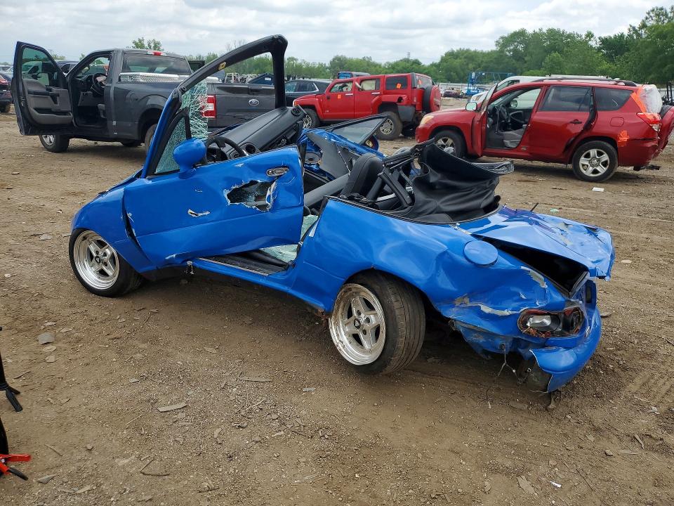 1993 Mazda Mx-5 miata VIN JM1NA3518P1410670 COPART salvage auction — ALL OVER, WV - SALVAGE CERTIFICATE, sold $325 on 2026-07-10 (photo 2)