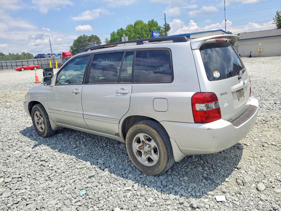 2007 Toyota Highlander VIN JTEGD21A970167016 COPART salvage auction — MINOR DENT/SCRATCHES, Nc - Dealer Only Clean Title, sold $1,450 on 2026-07-06 (photo 2)