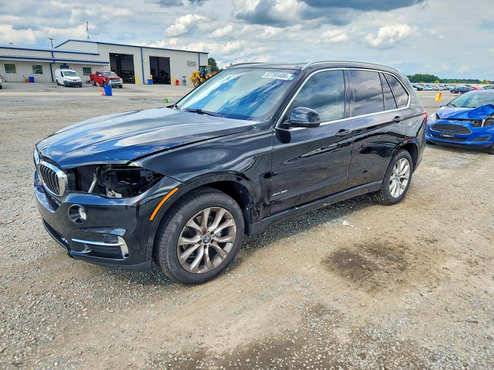 2015 BMW X5 VIN 5UXKR0C58F0P07909 COPART salvage auction — FRONT END, Nc - Salvage Certificate Of Title, sold $2,600 on 2026-07-27 (photo 1)