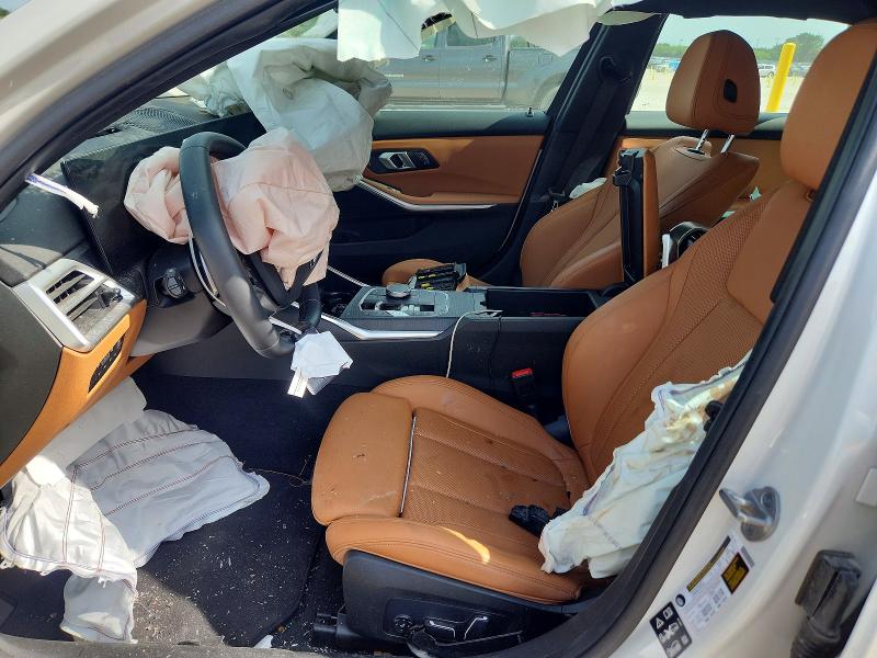 2026 BMW 3 series VIN 3MW89CW00T8G10165 COPART salvage auction — FRONT END, Tx - Salvage Vehicle Title, sold $8,200 on 2026-07-22 (photo 7)