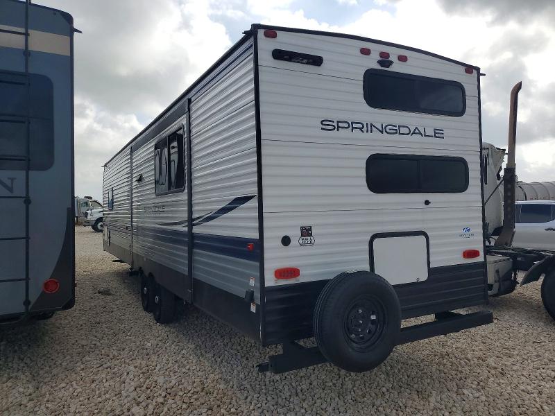 2025 Keystone Springdale VIN 4YDTSGR23S7100105 COPART salvage auction — HAIL, TX - CERTIFICATE OF TITLE, sold $9,000 on 2026-07-14 (photo 3)