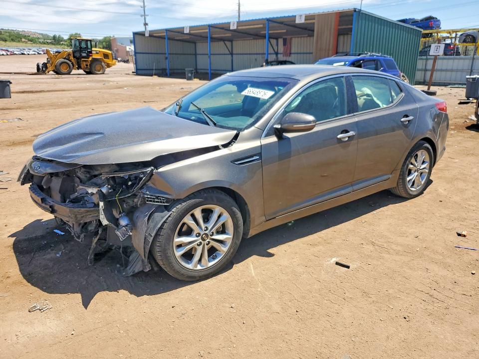 2011 Kia Optima VIN KNAGN4A72B5087101 COPART salvage auction — FRONT END, Co - Salvage Title, sold $650 on 2026-07-22 (photo 1)