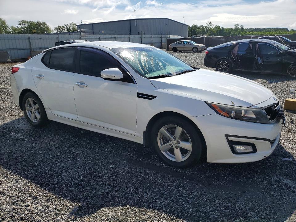 2015 Kia Optima VIN 5XXGM4A78FG365989 COPART salvage auction — FRONT END, Sc - Cert Of Title-Salvage, sold $675 on 2026-07-27 (photo 4)