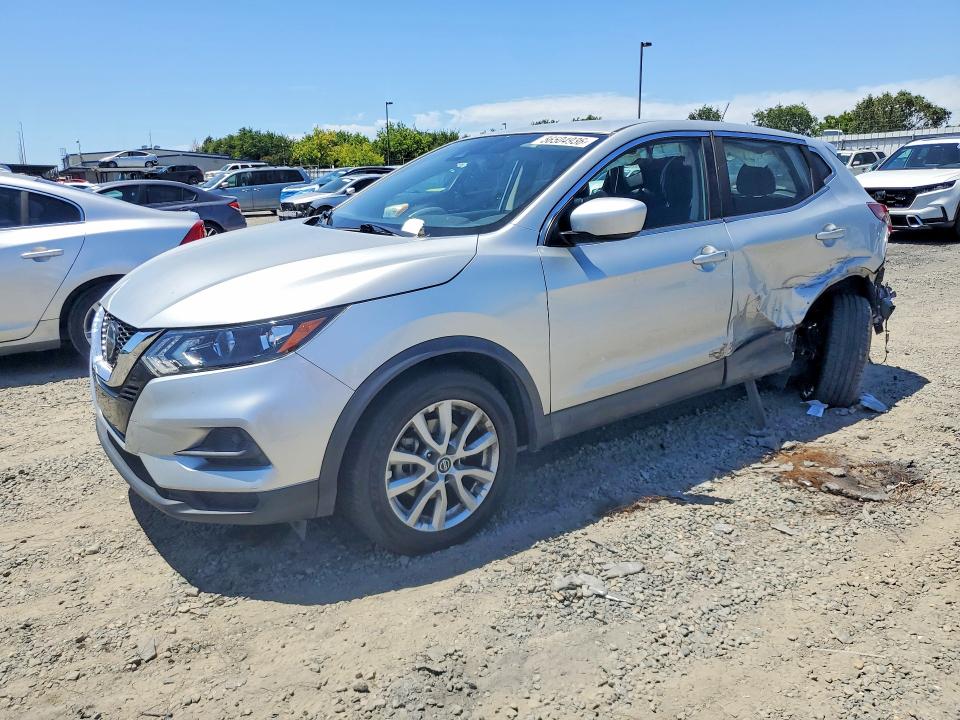 2021 Nissan Rogue VIN JN1BJ1AV4MW561460 COPART salvage auction — SIDE, Ca - Salvage Certificate, sold $2,050 on 2026-07-09 (photo 1)