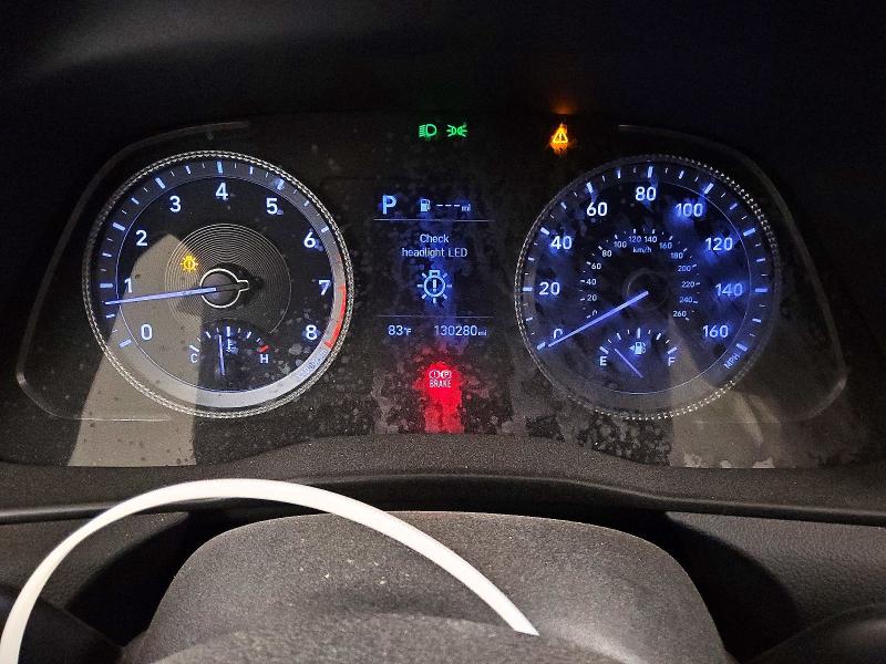 2022 Hyundai Sonata VIN 5NPEG4JAXNH148957 COPART salvage auction — FRONT END, FL - CERTIFICATE OF TITLE, sold $4,300 on 2026-07-08 (photo 9)