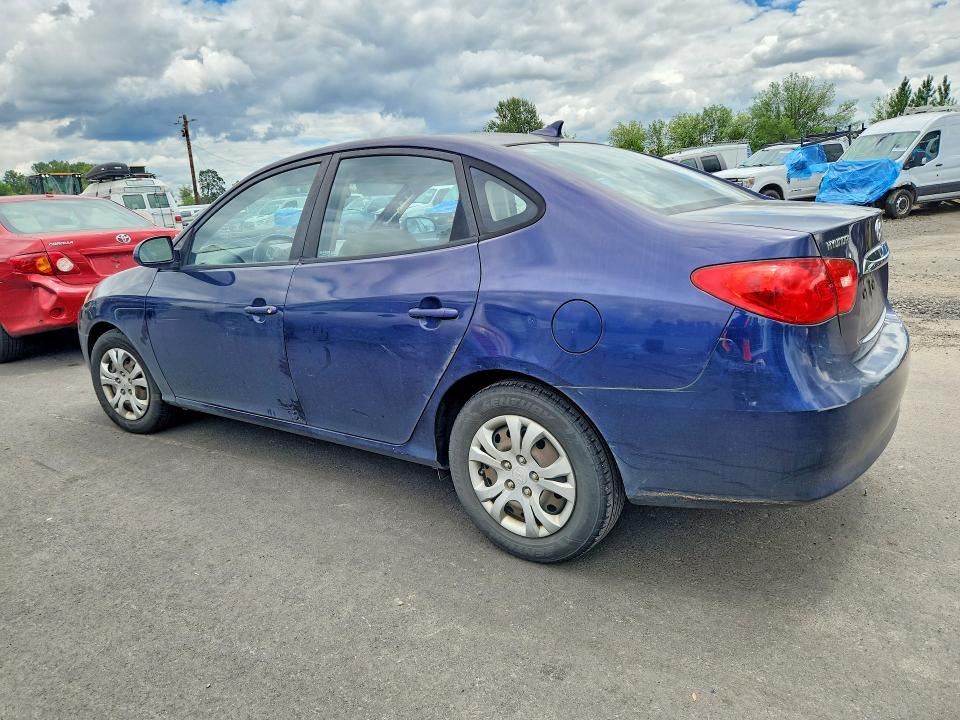 2010 Hyundai Elantra VIN KMHDU4AD1AU987762 COPART salvage auction — FRONT END, Or - Salvage Title Certificate, sold $575 on 2026-07-13 (photo 2)