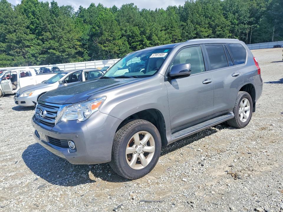 2010 Lexus Gx 460 VIN JTJBM7FXXA5011986 COPART salvage auction — FRONT END, Ga - Certificate Of Title, sold $7,400 on 2026-07-27 (photo 1)