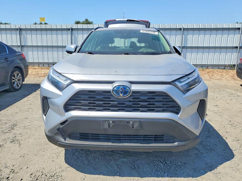 2024 Toyota Rav4 hybrid VIN JTMRWRFV3RD227444 COPART salvage auction — REAR END, CA - SALVAGE CERTIFICATE, sold $11,300 on 2026-07-14 (photo 5)