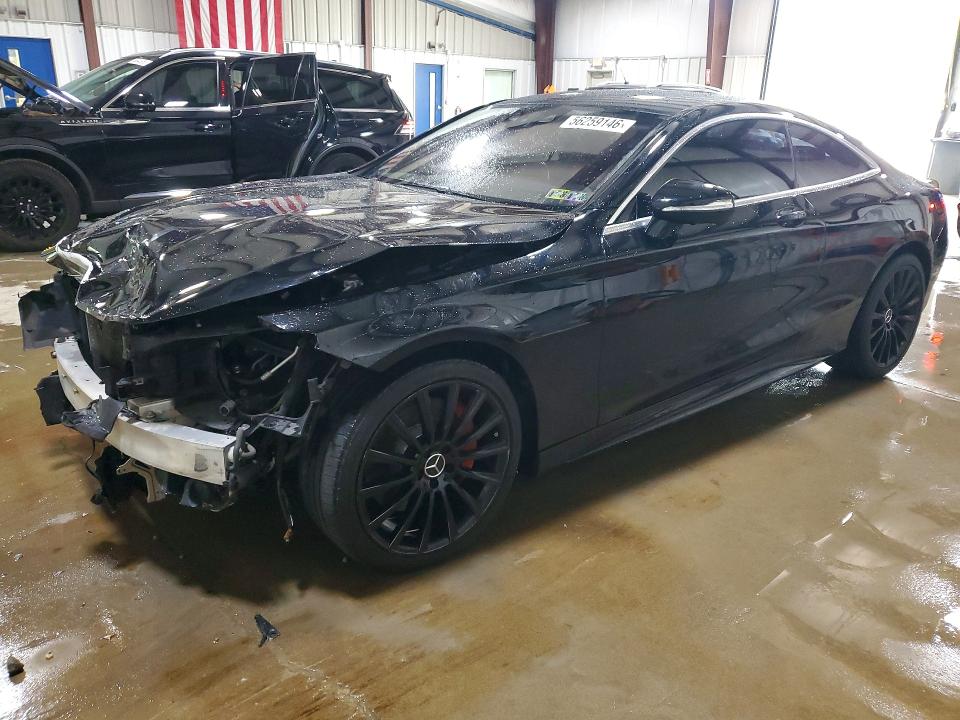 2016 Mercedes-benz S-klasse VIN WDDXJ8FB1GA011327 COPART salvage auction — FRONT END, Pa - Certificate Of Salvage, sold $10,000 on 2026-08-12 (photo 1)