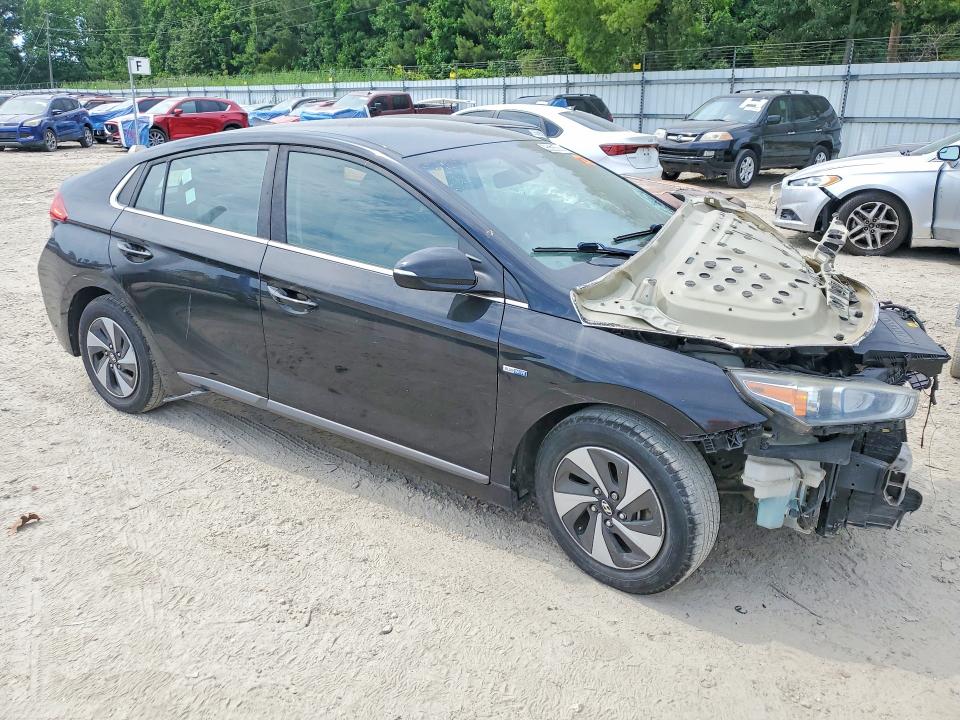 2019 Hyundai Ioniq VIN KMHC75LC0KU106015 COPART salvage auction — FRONT END, Va - Cert Of Title - Salvage, sold $125 on 2026-07-07 (photo 4)