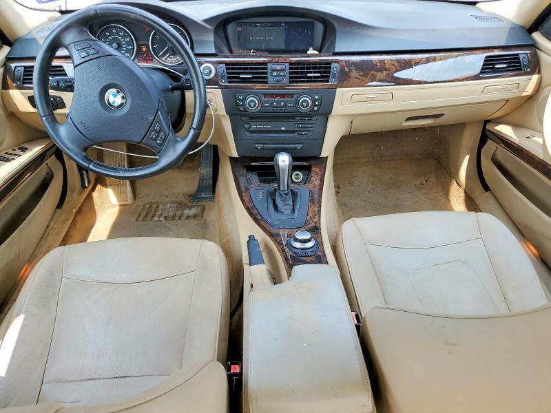 2007 BMW 3 series VIN WBAVA33567PV67534 COPART salvage auction — WATER/FLOOD, Tx - Salvage Title-Flood Damage (P), sold $575 on 2026-07-17 (photo 8)