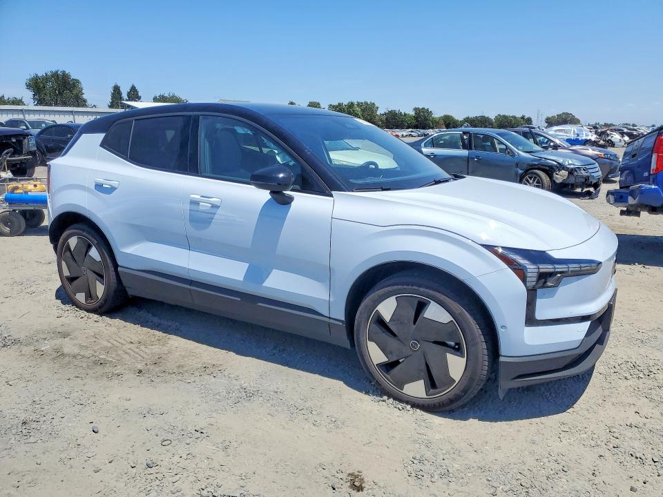 2025 Volvo Ex30 VIN YV4EK3ZL0SS156588 COPART salvage auction — REAR END, Ca - Salvage Certificate, sold $14,200 on 2026-07-02 (photo 4)