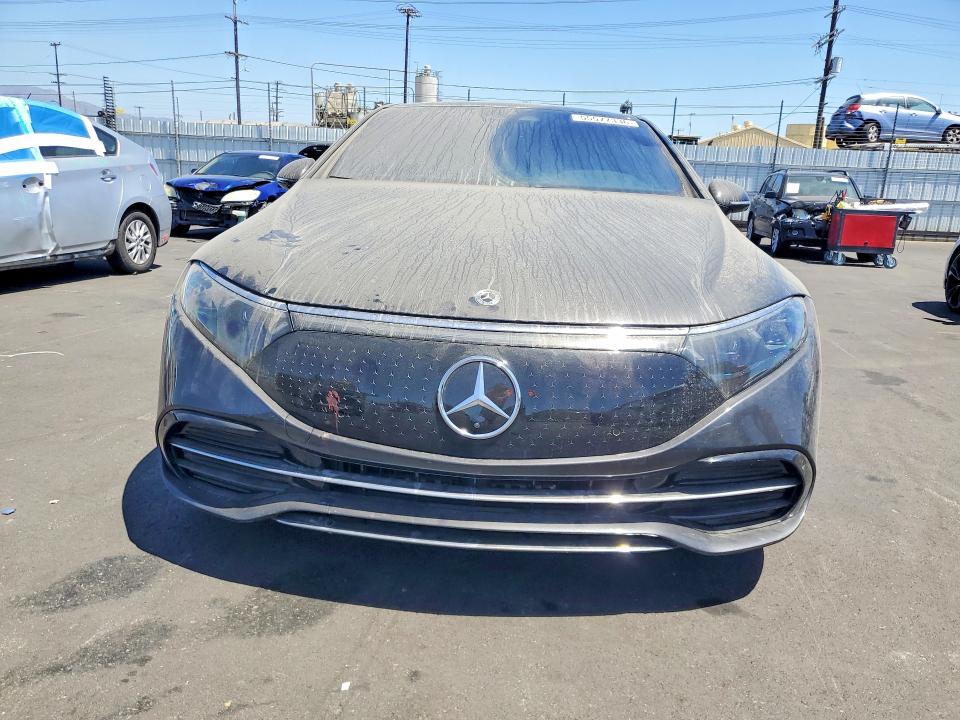 2024 Mercedes-benz Eqs VIN W1KCG4EB1RA046105 COPART salvage auction — REAR END, Ca - Salvage Certificate, sold $25,750 on 2026-07-20 (photo 5)