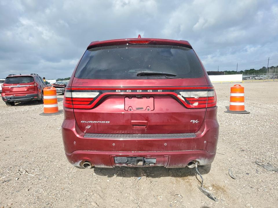 2020 Dodge Durango VIN 1C4SDJCT2LC383063 COPART salvage auction — FRONT END, TX - SALVAGE VEHICLE TITLE, sold $1,300 on 2026-07-09 (photo 6)