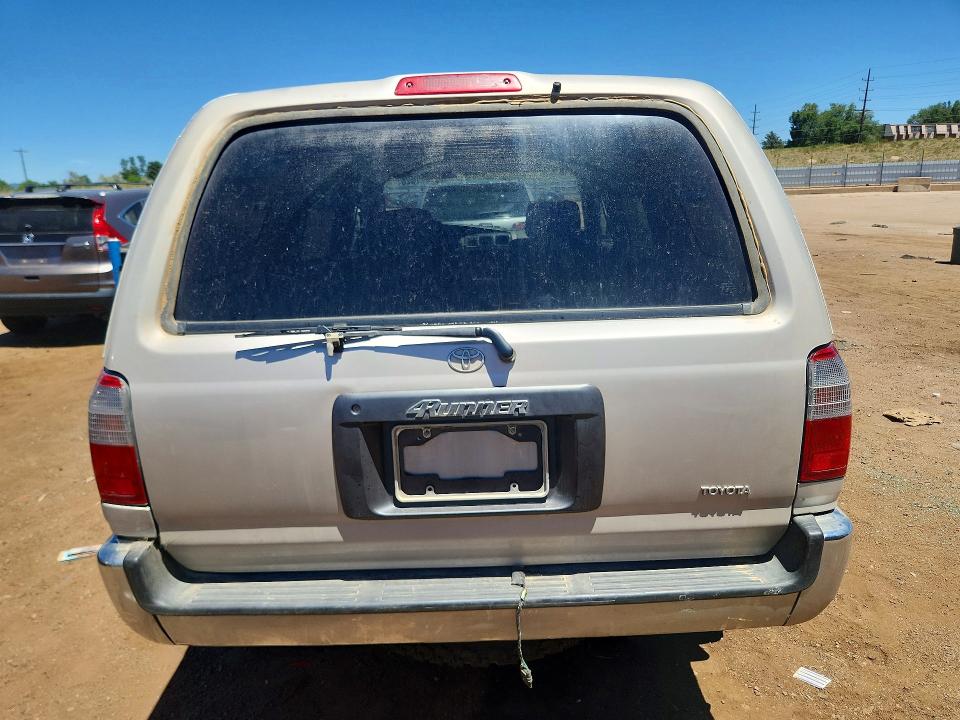 1998 Toyota 4runner VIN JT3GM84R2W0033492 COPART salvage auction — NORMAL WEAR, Sd - Dis/Dlr/Exp Only Salvage Title, sold $625 on 2026-07-06 (photo 6)